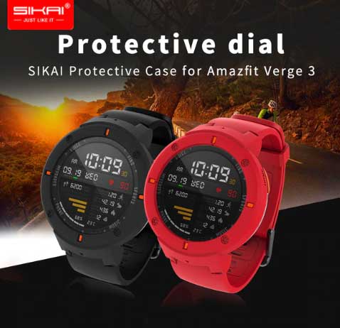 Protector de pantalla Amazfit Verge, funda protectora y correas