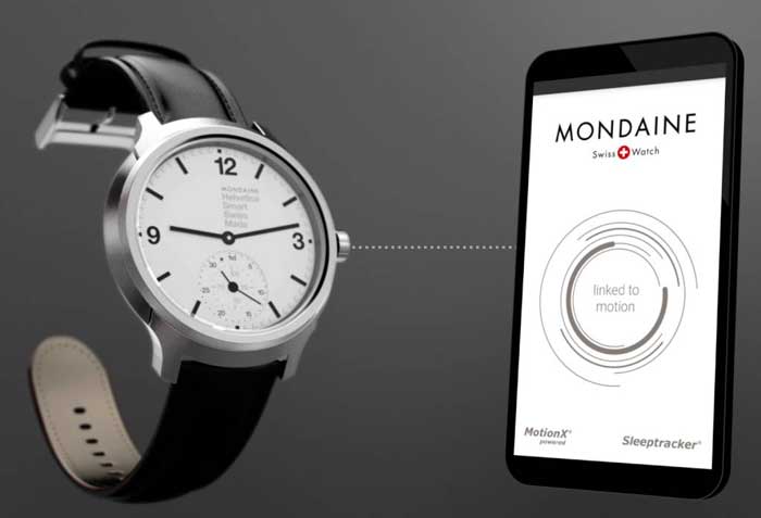 Reloj inteligente Mondaine-Helvetica
