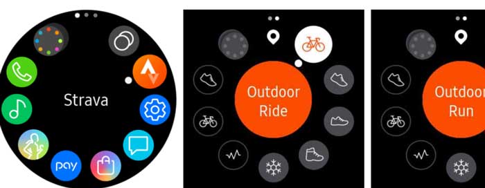 Aplicación de Strava