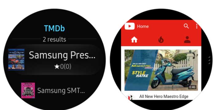 Internet de Samsung para Galaxy Watch