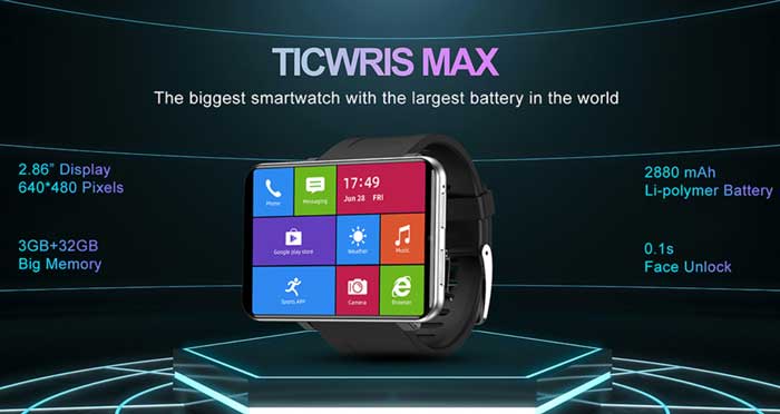 TicWris Max reloj inteligente
