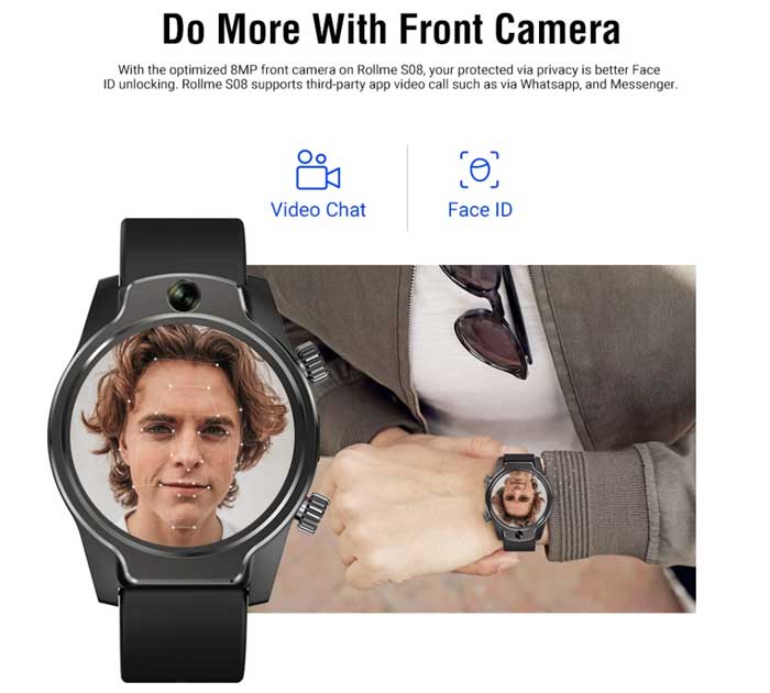 cámara para reloj inteligente Rollme S08