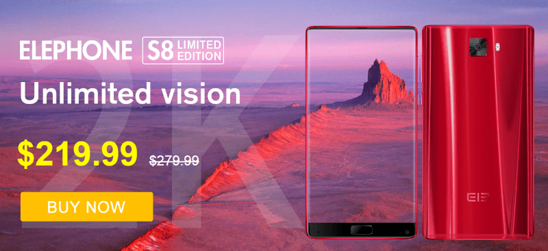 Elephone S8 Limited Edition a la venta en Gearbest.com