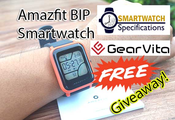 ¡Sorteo internacional Amazfit BIP Smartwatch!