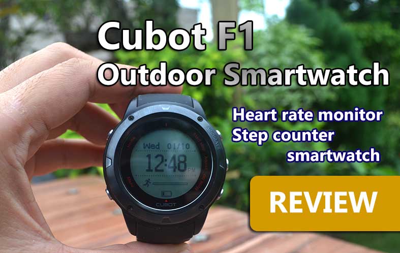 Revisión del reloj inteligente Cubot F1: el reloj inteligente de fitness al aire libre que necesita