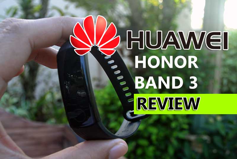 Revisión de Huawei Honor Band 3 - Smartband ligero y asequible