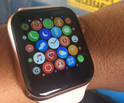 Menús del reloj inteligente U78-Plus