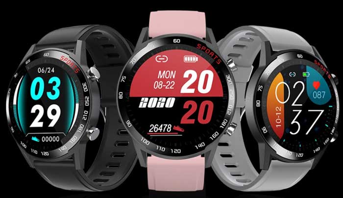 Smartwatch E50: dispositivo deportivo con sensor de temperatura corporal