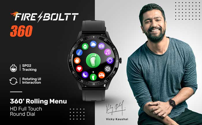 Reloj inteligente Fire-Boltt 360: con juegos integrados