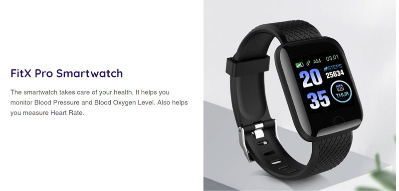 Reloj inteligente Fitx-Pro