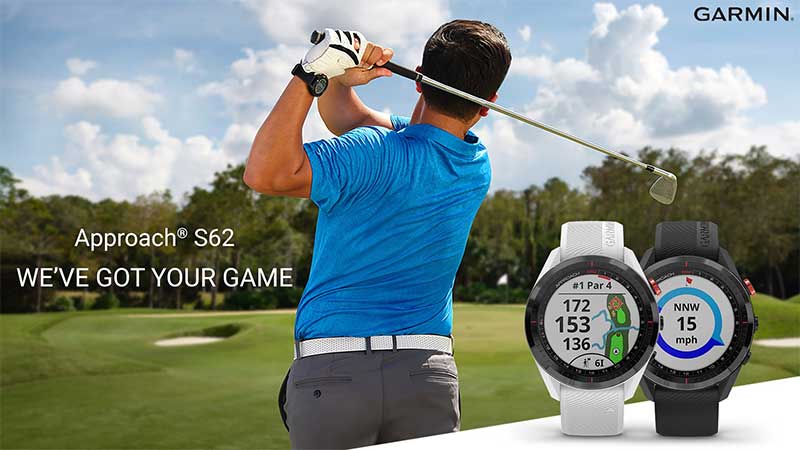 Reloj inteligente Garmin Approach S62