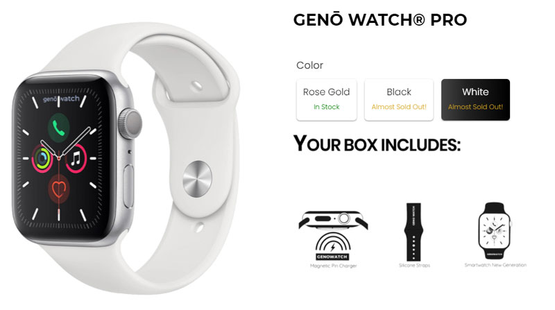 Geno Watch Pro Smartwatch: características y especificaciones, ¿qué opinas?