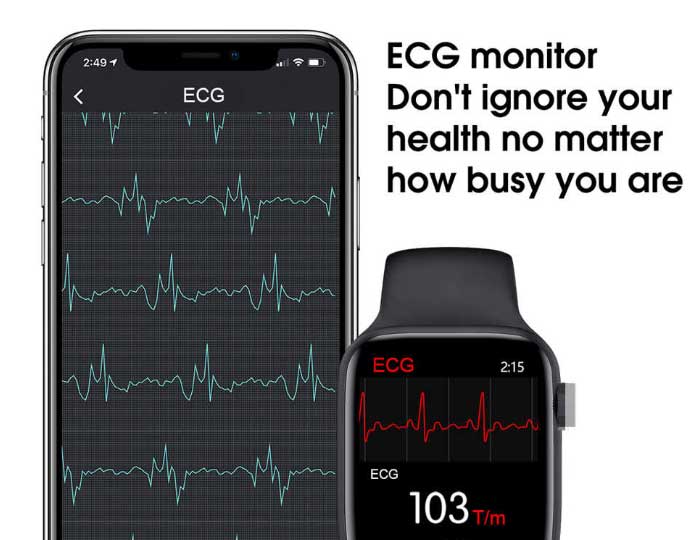 Monitor de ECG para reloj inteligente IWO-W46