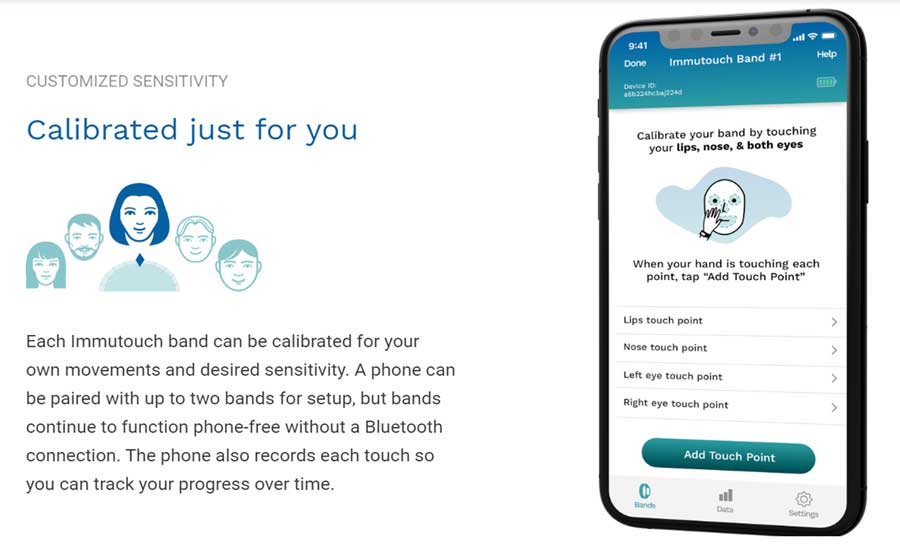 immutouch smartband