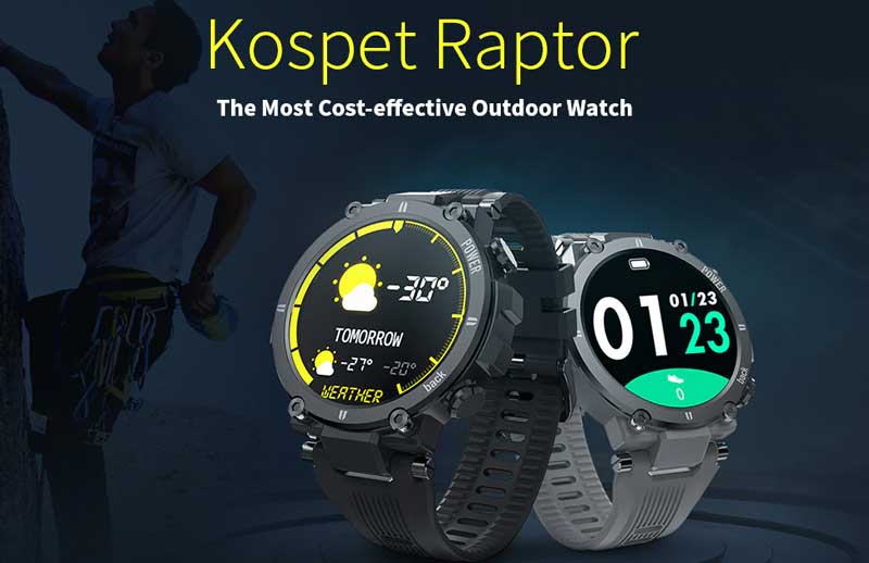 Reloj inteligente Kospet Raptor Outdoor - Revisión de características