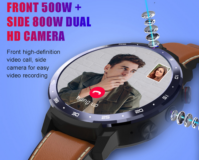 Reloj inteligente LEMFO LEM12 - Revisión de cámara dual y desbloqueo facial