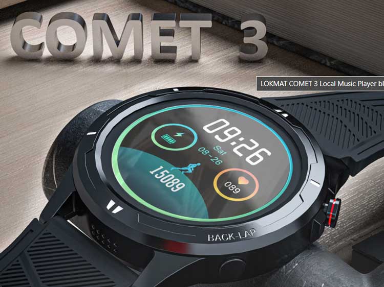 Reloj inteligente LOKMAT-Comet-3