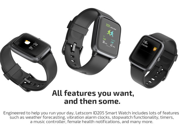 Letscom-ID205G-Reloj inteligente