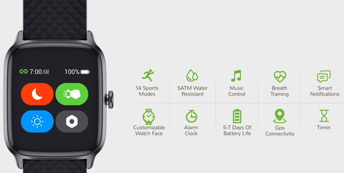 LetsFit-Smartwatch-EW1-Modelo