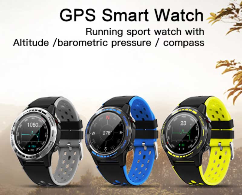Reloj inteligente M7C: reloj inteligente resistente con GPS incorporado