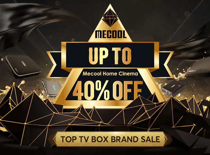 Venta de la marca MECOOL TV Box hasta 40% de descuento