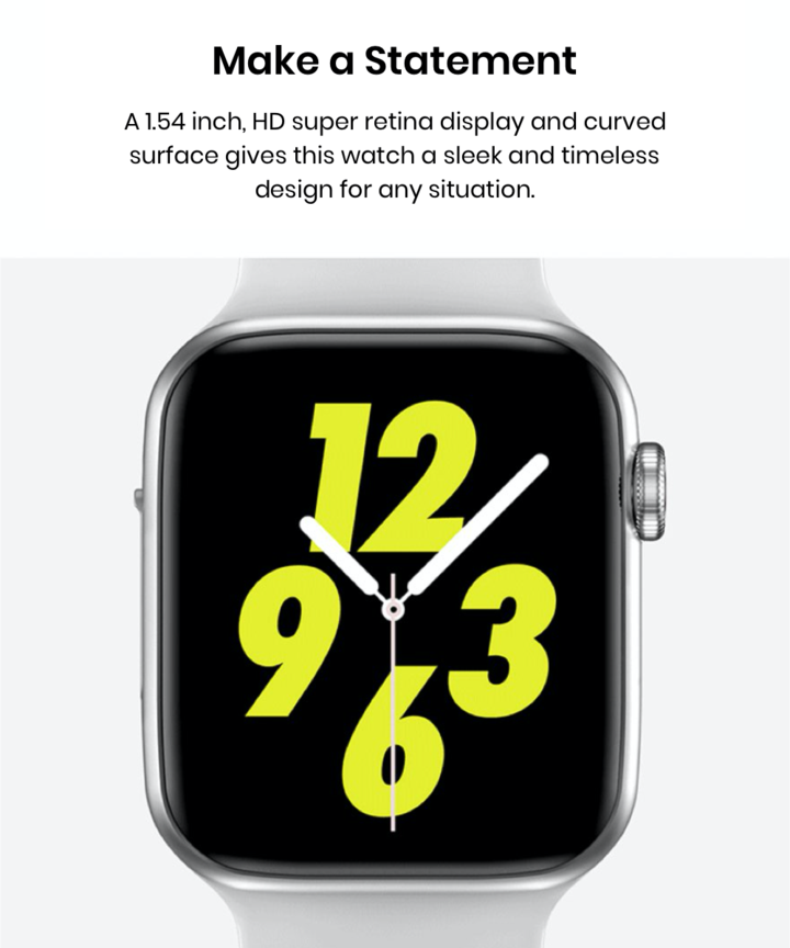 ModernMerch Smartwatch - Versión mejorada 2020 - ¿Un clon de Watch 5?