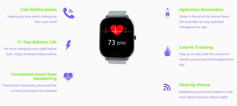 Reloj inteligente NDUR