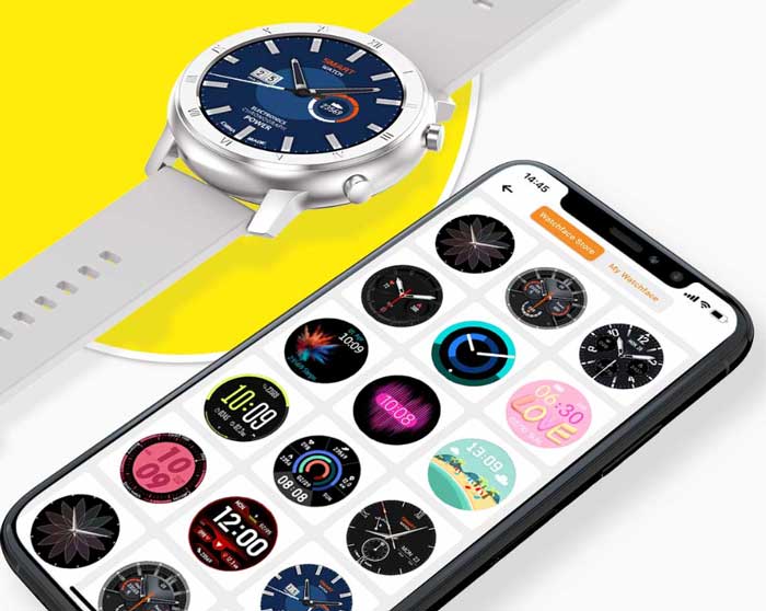 esferas de reloj precargadas para el número 1 DT89