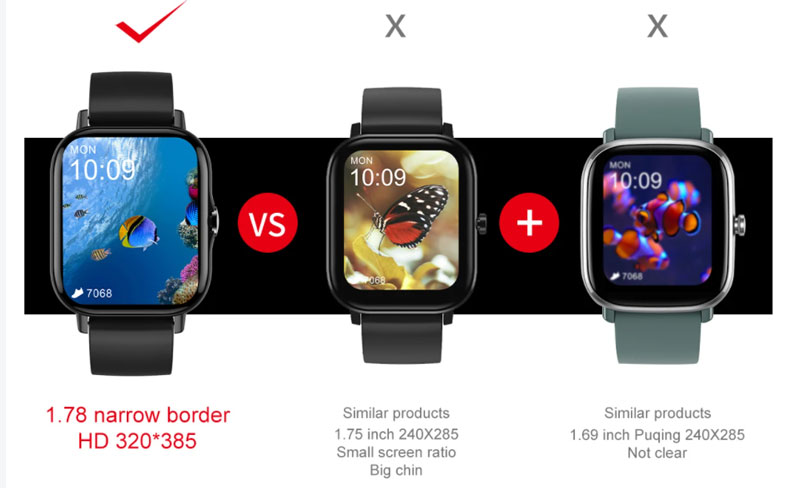 N ° 1 reloj inteligente DT94