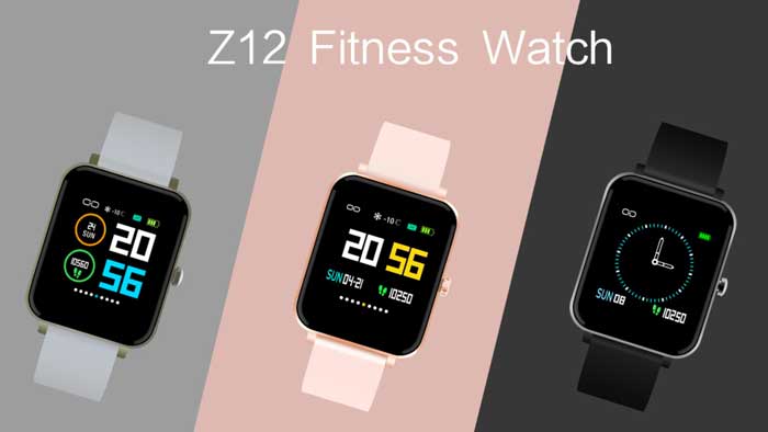 Shirajo Smartwatch Model Z12 - Un reloj inteligente de fitness