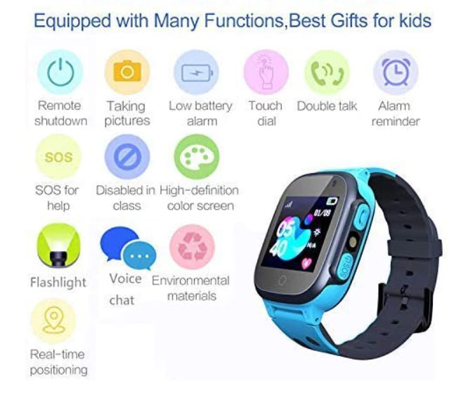 Smooce Kinder Smartwatch para NIÑOS - Revisión de características