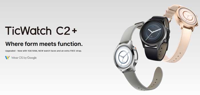 ticwatch c2 + reloj inteligente