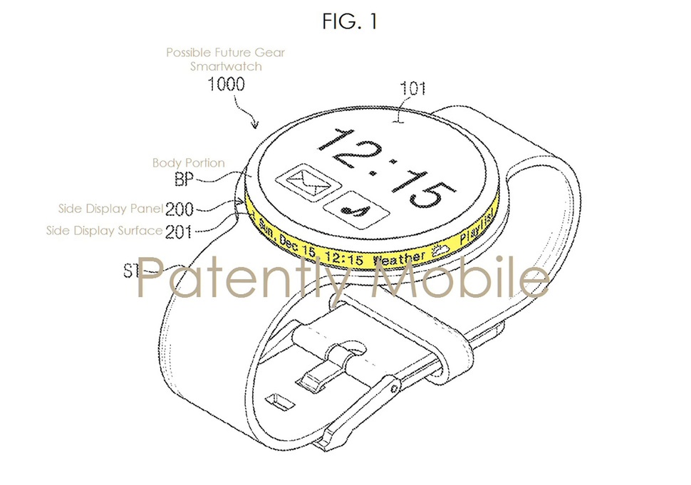 ¿Dos pantallas de visualización para el próximo reloj inteligente de Samsung?
