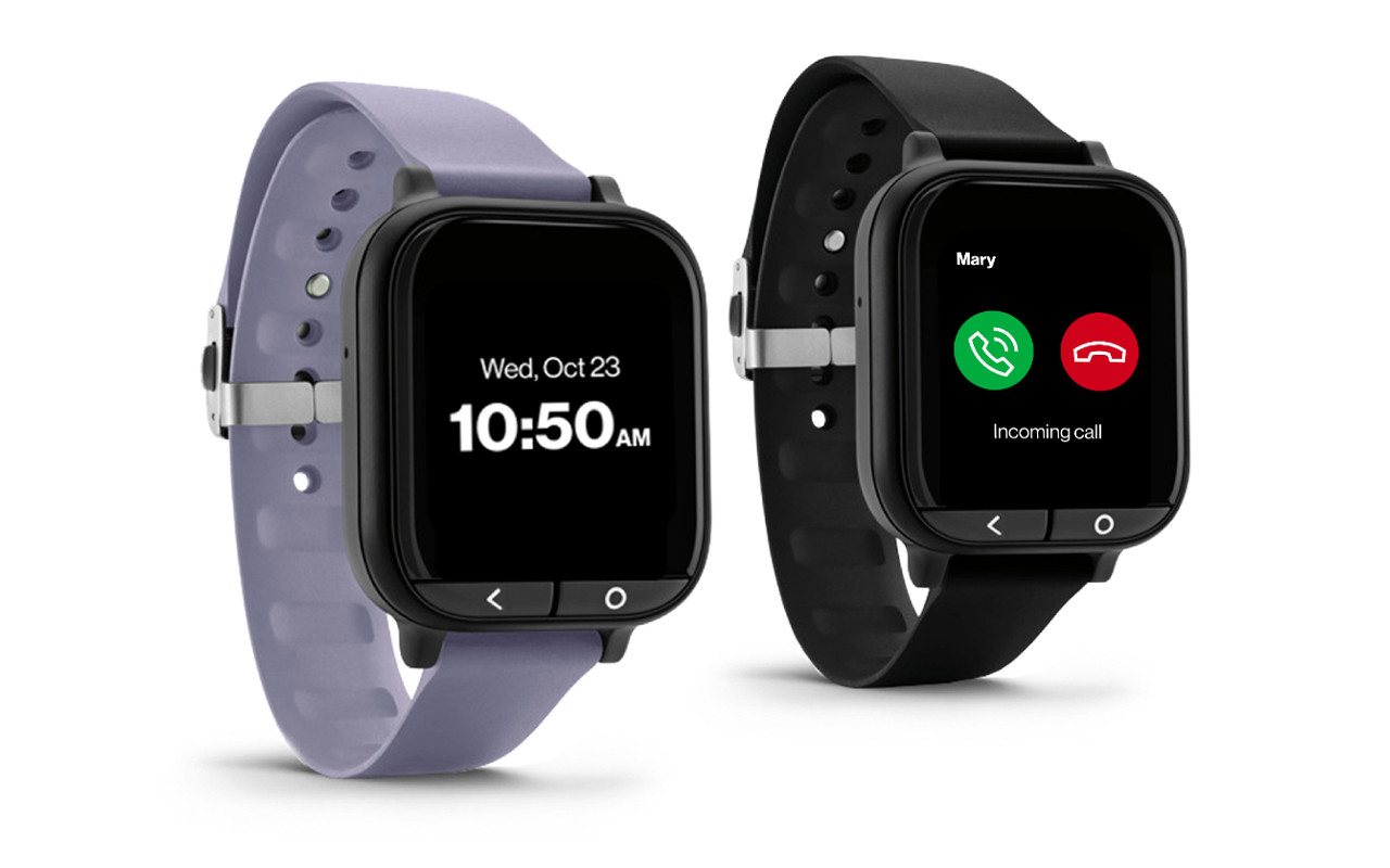 Reloj inteligente Verizon Care: usable para personas mayores