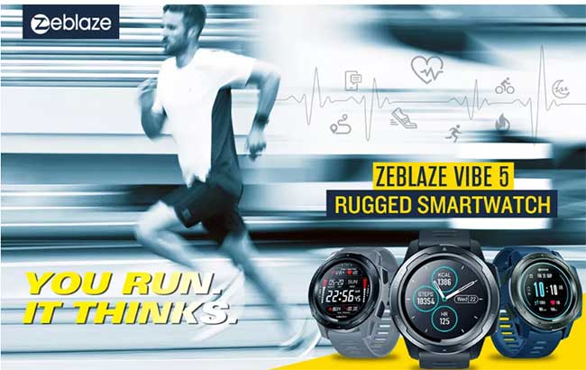 reloj inteligente zeblaze vibe 5