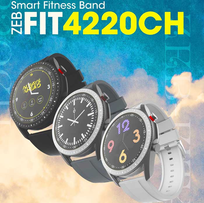 Reloj inteligente Zebronics, modelo ZEB -Fit4220CH - Revisión de características