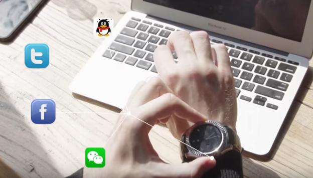 N ° 1 reloj inteligente Android D7: batería más grande, precio asequible