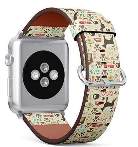 Correa de repuesto para perro retro para Apple Watch