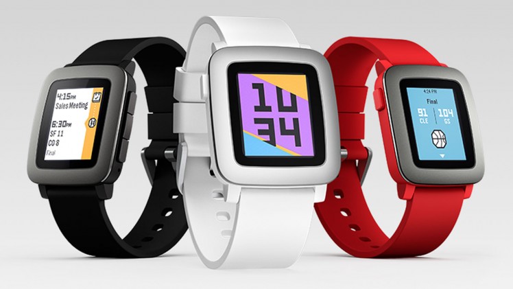reloj inteligente pebble-time