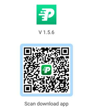 Código QR de la aplicación Fitpro
