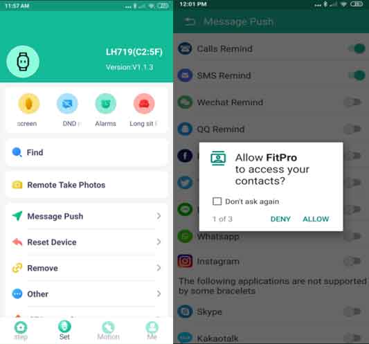 permiso-notificación-aplicación-fitpro