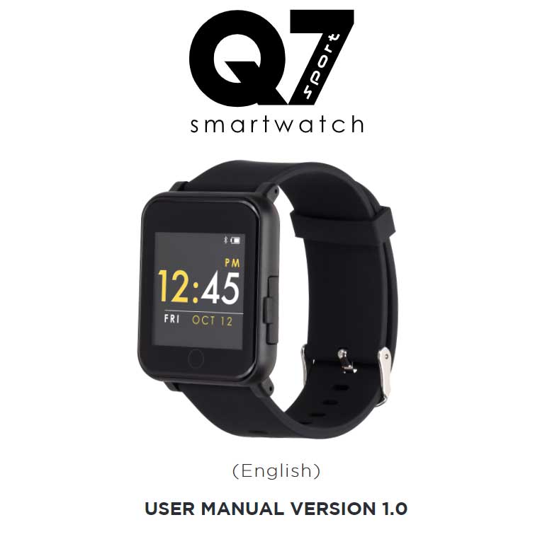 Q7 Sport Smartwatch Manual del usuario