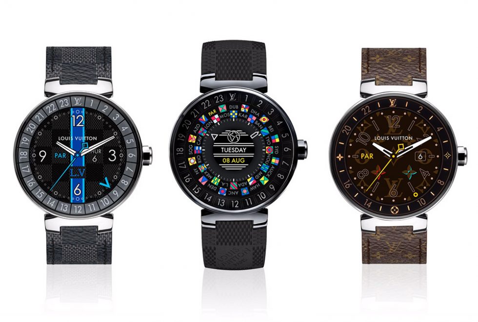 Louis Vuitton Tambour Horizon: con tecnología Android Wear cuesta alrededor de $ 2,450 dólares estadounidenses