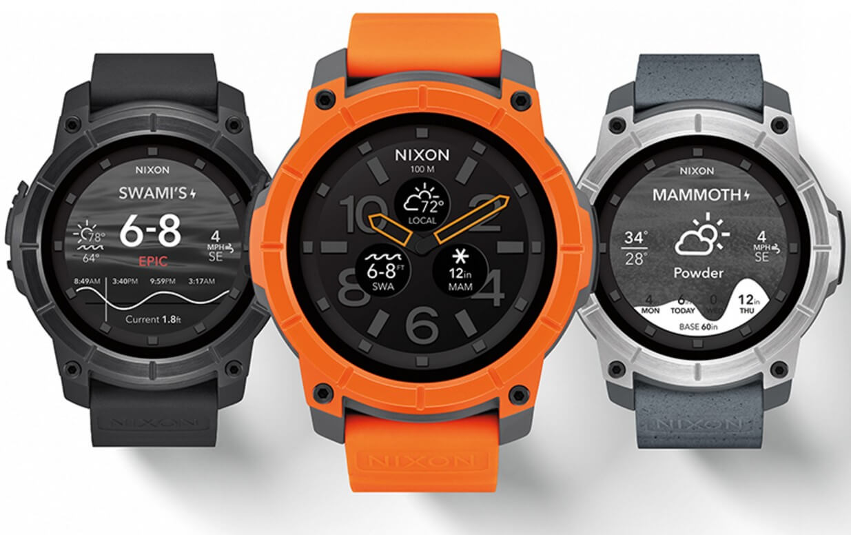 Reloj inteligente Nixon Mission diseñado para misiones difíciles