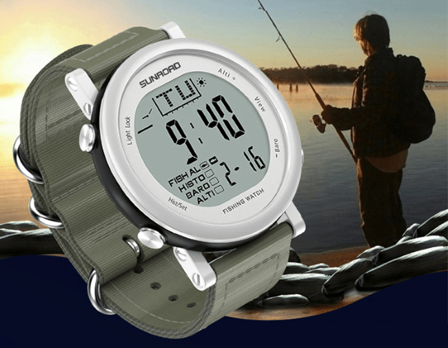 Reloj inteligente Sunroad FR721: usable para pesca inteligente