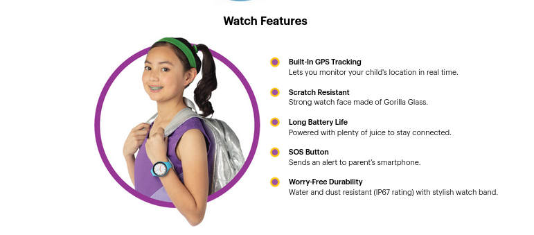Reloj inteligente Sprint WatchMeGo
