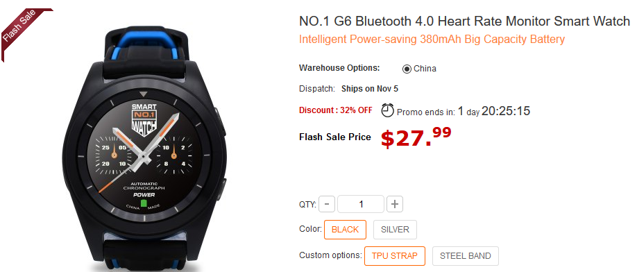 reloj inteligente no-1-g6