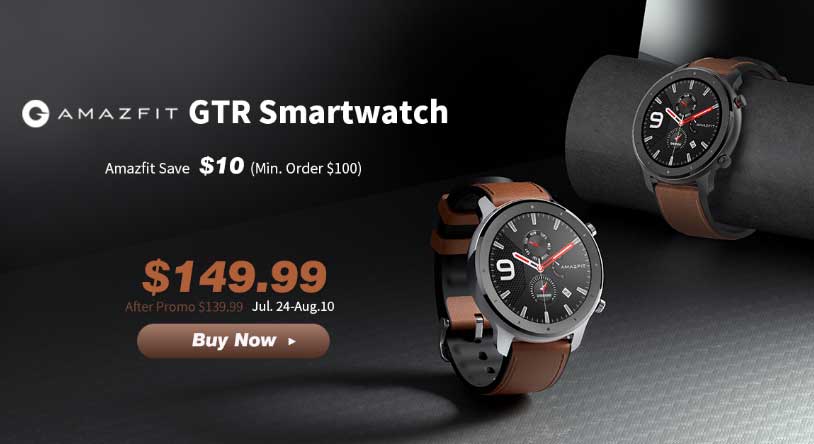 ¡Oferta de lanzamiento global de Amazfit GTR!