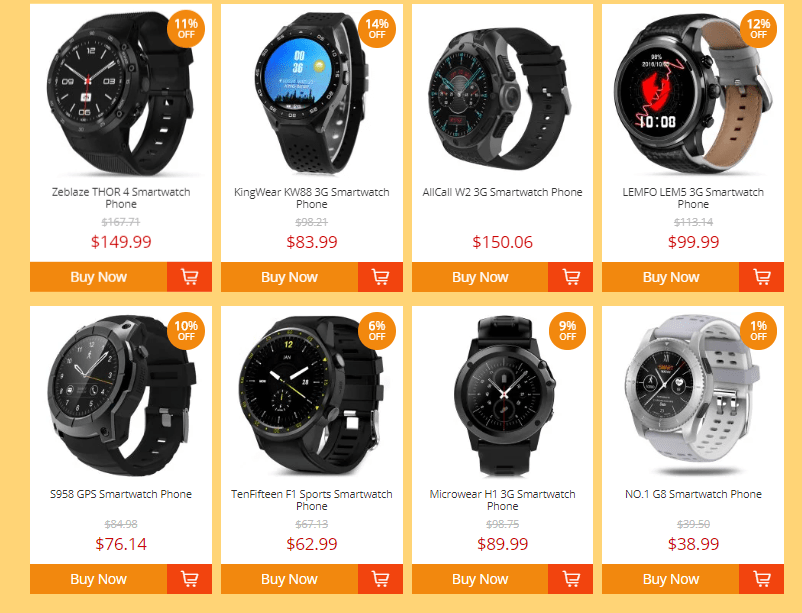 ¡El mejor reloj inteligente y teléfonos inteligentes en Gearbest Mid-Year Deal 2018!