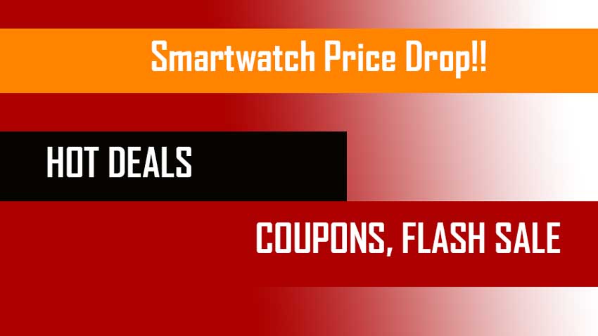 Smartwatch DEals códigos de cupón